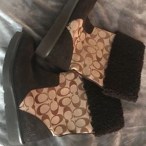 100% authentic Coach boots size 6.5